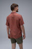 Macpac Men&rsquo;s Vale Short-Sleeve Shirt, Bossa Nova Check, hi-res