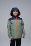 Macpac Kids' Pack-It Jacket V2, Navy/Hedge Green, hi-res