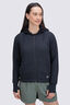 Macpac Women's Waffle Sherpa Hooded Jacket, Black, hi-res