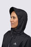 Macpac Women&rsquo;s Mistral Long Raincoat, Black, hi-res