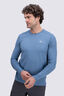 Macpac Men's brrr&deg; Long Sleeve T-Shirt, Captains Blue, hi-res