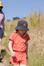 Macpac Kids' Mica Playsuit, Spiced Coral, hi-res