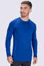 Macpac Men's Geothermal Long Sleeve Top, Sodalite Blue/Olympian Blue, hi-res