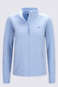 Macpac Women's Mountain Fleece Jacket, Chambray Blue, hi-res