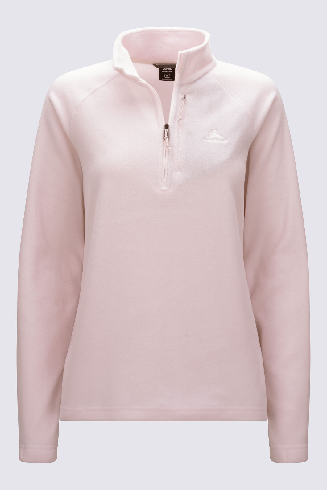Macpac Women's Tui Fleece Pullover, Mauve Chalk, hi-res
