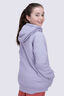 Macpac Kids' Waffle Sherpa Hooded Jacket, Wisteria, hi-res