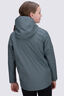 Macpac Kids' Jetstream Rain Jacket, Balsam Green, hi-res