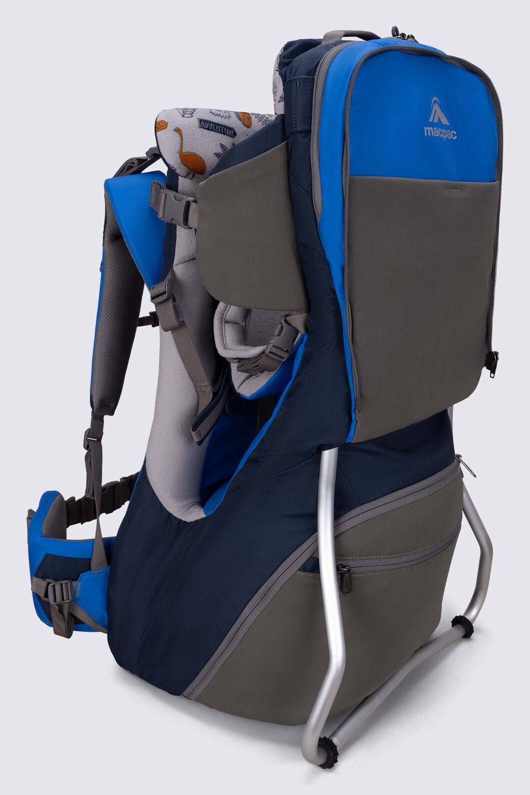 baby hiking backpack nz Vandra Glacier - Scandinavian Carrier - Gravity Lock Hard-Shell Frame - Nest Child Carrier for Toddler & Kids Trail Magik Kid Carrier |