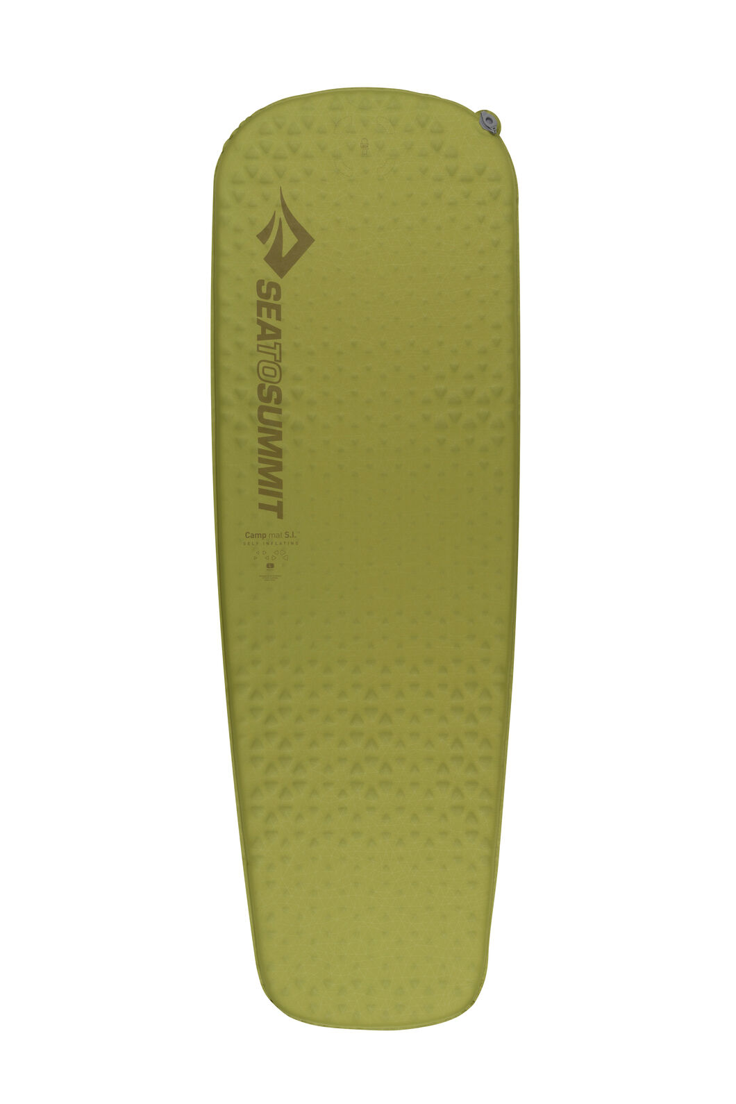 Sea to Summit Camp Self Inflating Sleeping Mat — Large, Olive Green, hi-res