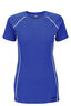 Macpac Women's Geothermal Short Sleeve Top, Dazzling Blue, hi-res