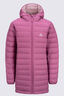 Macpac Kids' Uber Light Hooded Down Coat ♺, Malaga, hi-res