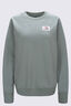 Macpac Women's Fairtrade Organic Cotton Crew, Lilypad, hi-res