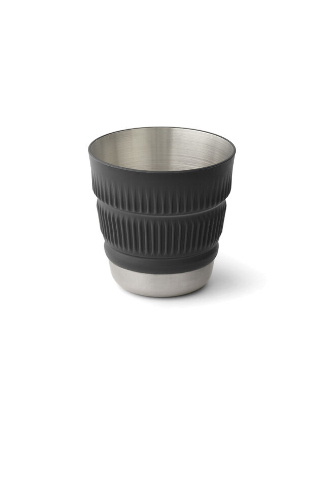 Sea to Summit Detour Stainless Steel Collapsible Mug, Beluga, view 1