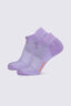 Macpac Trail Ankle Sock — 2 Pack, Purple Rose/Tangerine, hi-res
