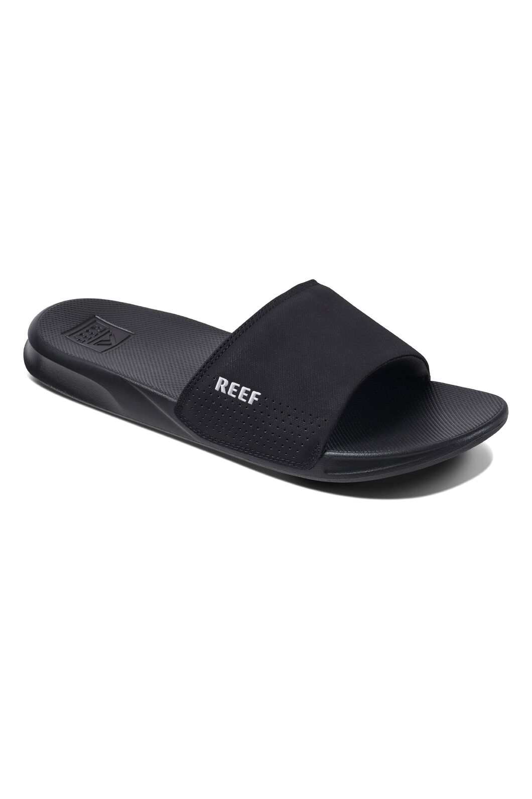 REEF&reg; One Men's Slides, Black, hi-res