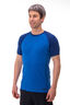 Macpac Men's Geothermal Short Sleeve Top, Sodalite Blue/Strong Blue, hi-res
