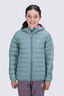 Macpac Kids' Uber Light Hooded Down Jacket, Oil Blue, hi-res