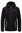 Macpac Kids' Mini Mountain Hooded Fleece Jacket, Black/High RIse, hi-res