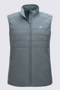 Macpac Men's Caples Hybrid Insulated Vest, Balsam Green, hi-res