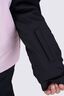 Macpac Kids' Spree Snow Jacket, Black/Corsage, hi-res