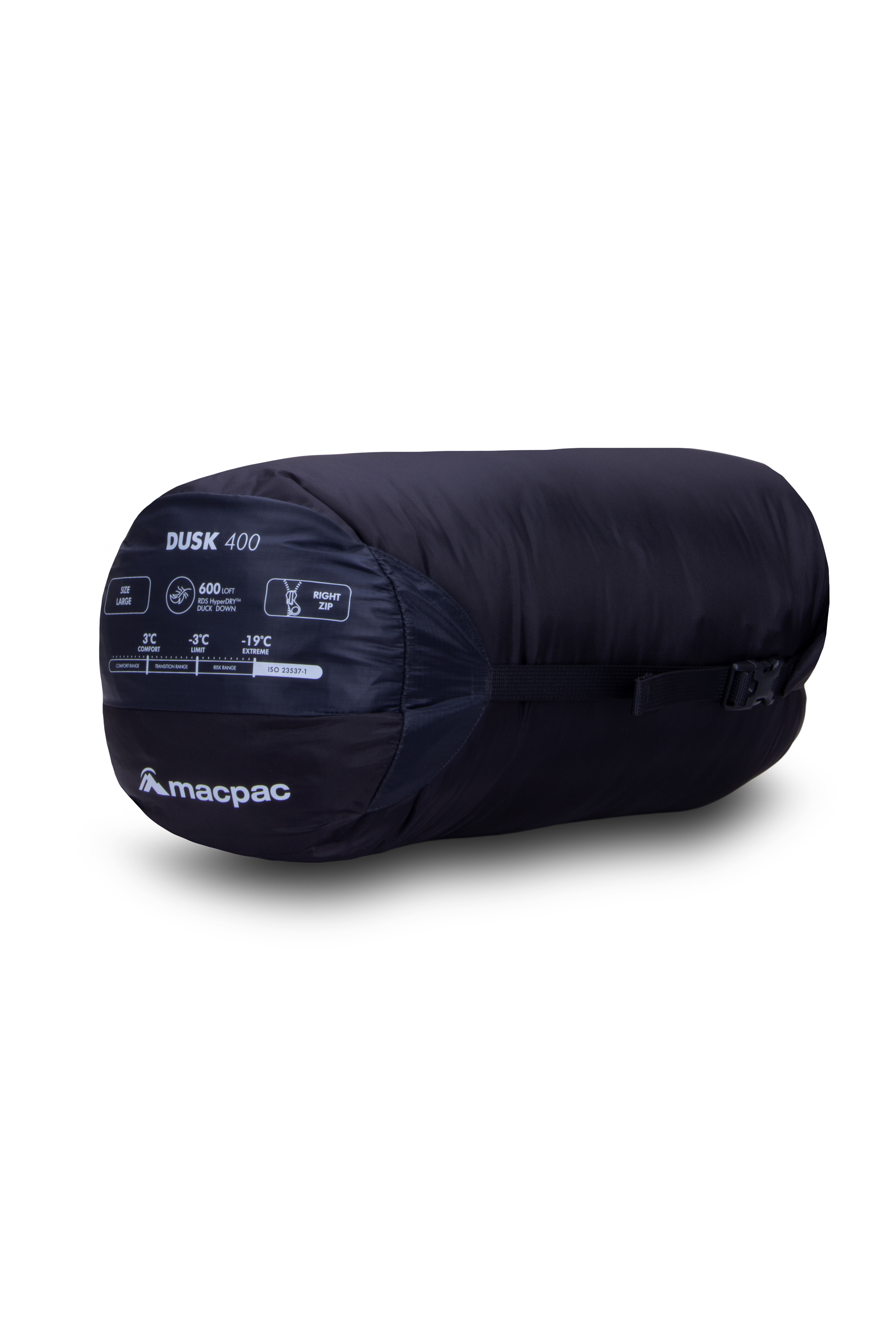 Macpac Large Dusk 400 Down Sleeping Bag (-3°C) | Macpac