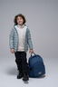 Macpac Kids' Uber Light Hooded Down Jacket, Abyss, hi-res