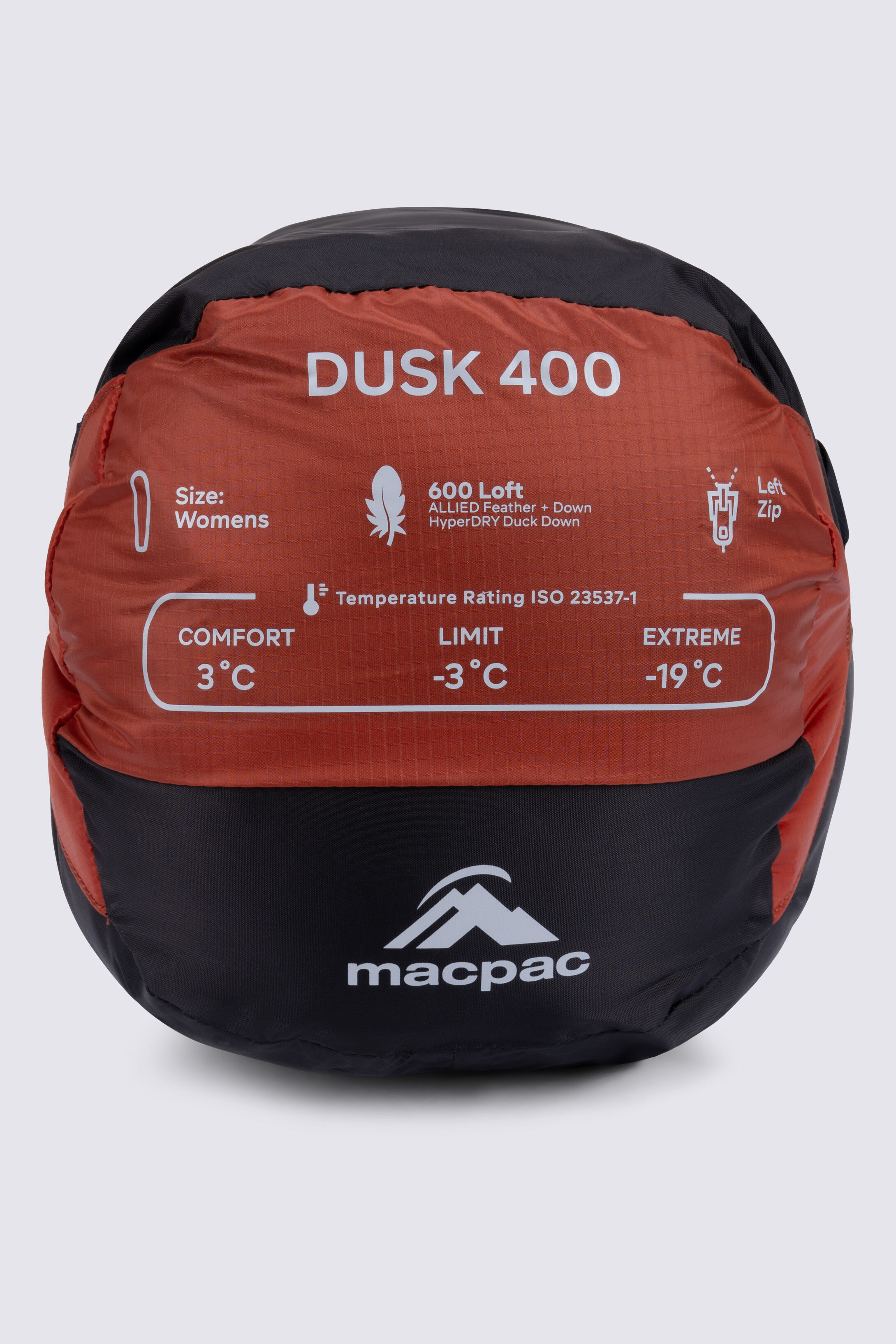 Macpac マックパック　寝袋　Dusk 400 女性用 Macpac Women's Dusk 400 Down Sleeping Bag (3°C) | Macpac