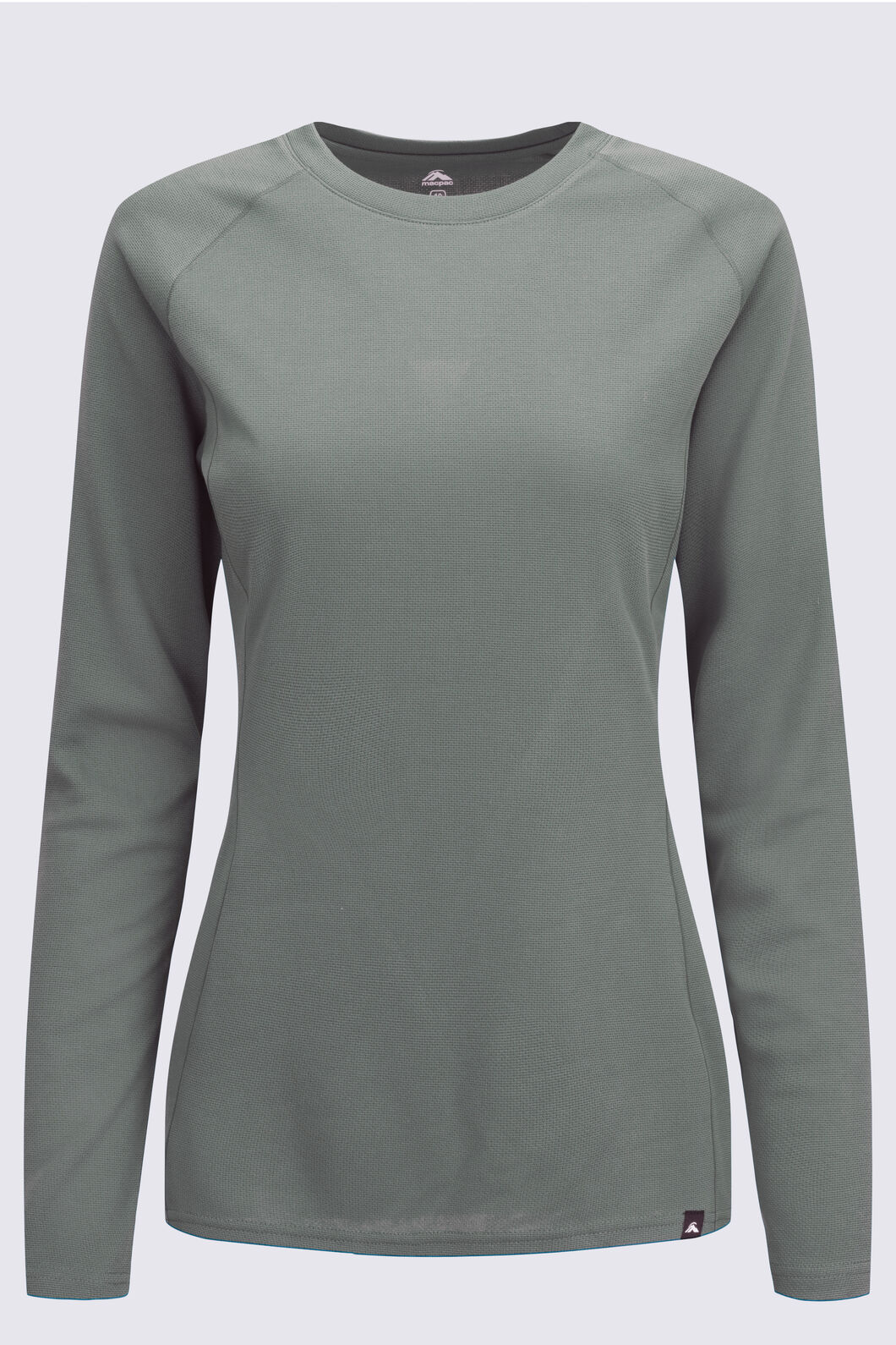 Macpac Women's Long Sleeve Exothermal Top, Agave, hi-res