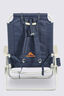 Macpac Folding Beach Recliner V2, Naval Acadamy/Orange, hi-res