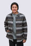 Macpac Men's Hudson Overshirt, Asphalt Stripe, hi-res