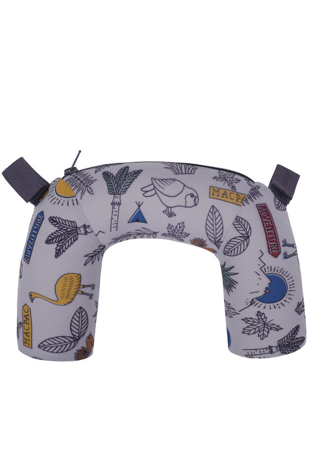 Macpac Child Carrier Pillow, Lt Grey, view 1