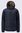Macpac Kids' Pulsar Alpha Hooded Insulated Jacket, Black/Glazed Ginger Print, hi-res