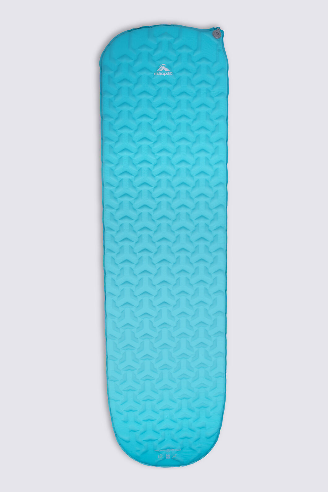 Macpac Trail CoreX Self-Inflating Sleep Mat 2.5cm, Teal, hi-res
