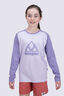 Macpac Kids' Vintage Fairtrade Organic Cotton Long Sleeve T-Shirt, Orchid Petal, hi-res
