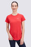 Macpac Women's Eyre T-Shirt, Poinsettia, hi-res