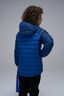 Macpac Kids' Uber Light Hooded Down Jacket, Navy Peony/Surf the Web, hi-res
