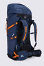 Macpac Cascade AzTec&reg; 75L Hiking Backpack, Navy Iris, hi-res