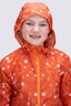 Macpac Kids' Pack-It Jacket, Dusty Orange Print, hi-res