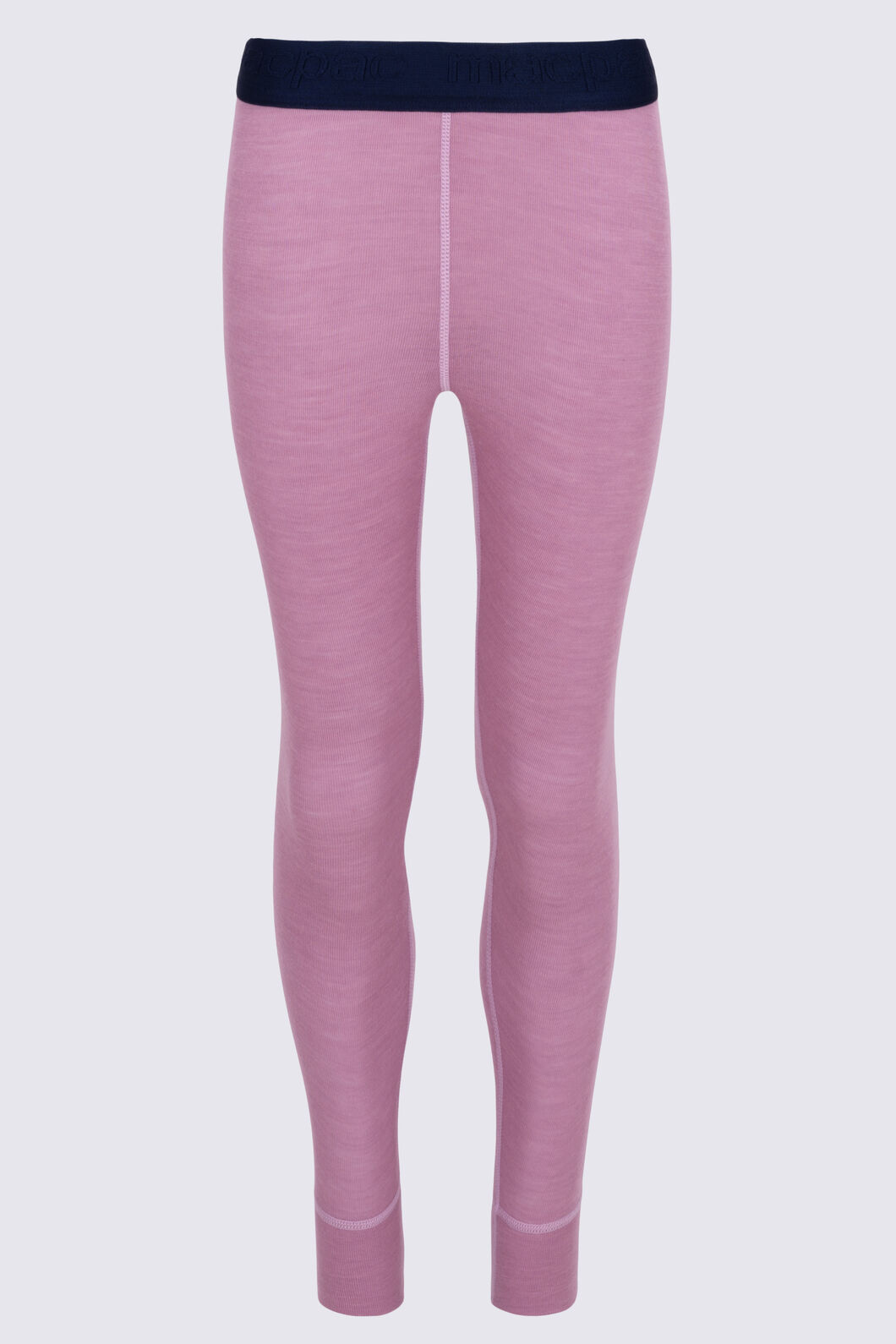 Macpac Kids' 220 Merino Long Johns, Lilas, hi-res