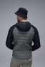 Macpac Men's Uber Light Hooded Down Jacket ♺, Black/Agave, hi-res