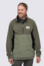 Macpac Men&rsquo;s Heritage Fleece Pullover, Grape Leaf/Four Leaf Clover/Blk, hi-res