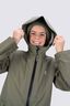 Macpac Kids&rsquo; Mistral Rain Jacket, Four Leaf Clover, hi-res