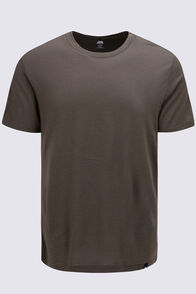 Macpac Men's Lyell 180 Merino T-Shirt, Tarmac, hi-res