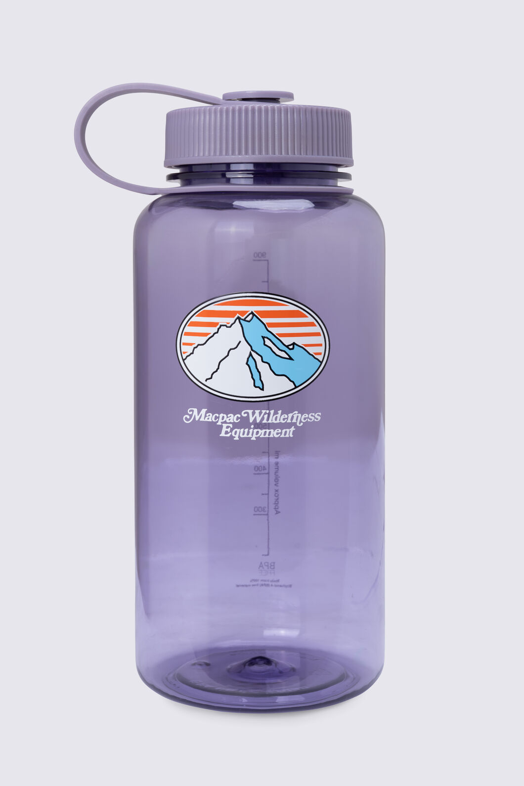 Macpac Streamline 1L Water Bottle, Wilderness Lavender Gray, hi-res