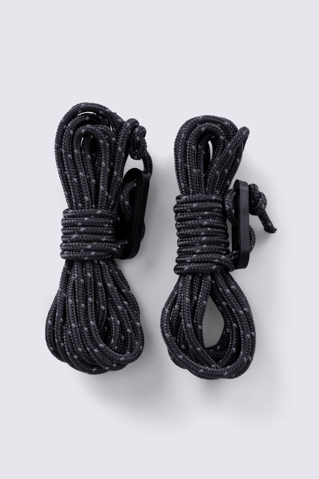 Macpac Tent Guy Cords — Two Pack V2, Grey, view 1
