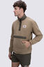 Macpac Men's Heritage Snap Fleece Pullover, Lead Grey, hi-res