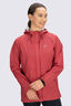 Macpac Women's Zephyr Rain Jacket, Garnet, hi-res