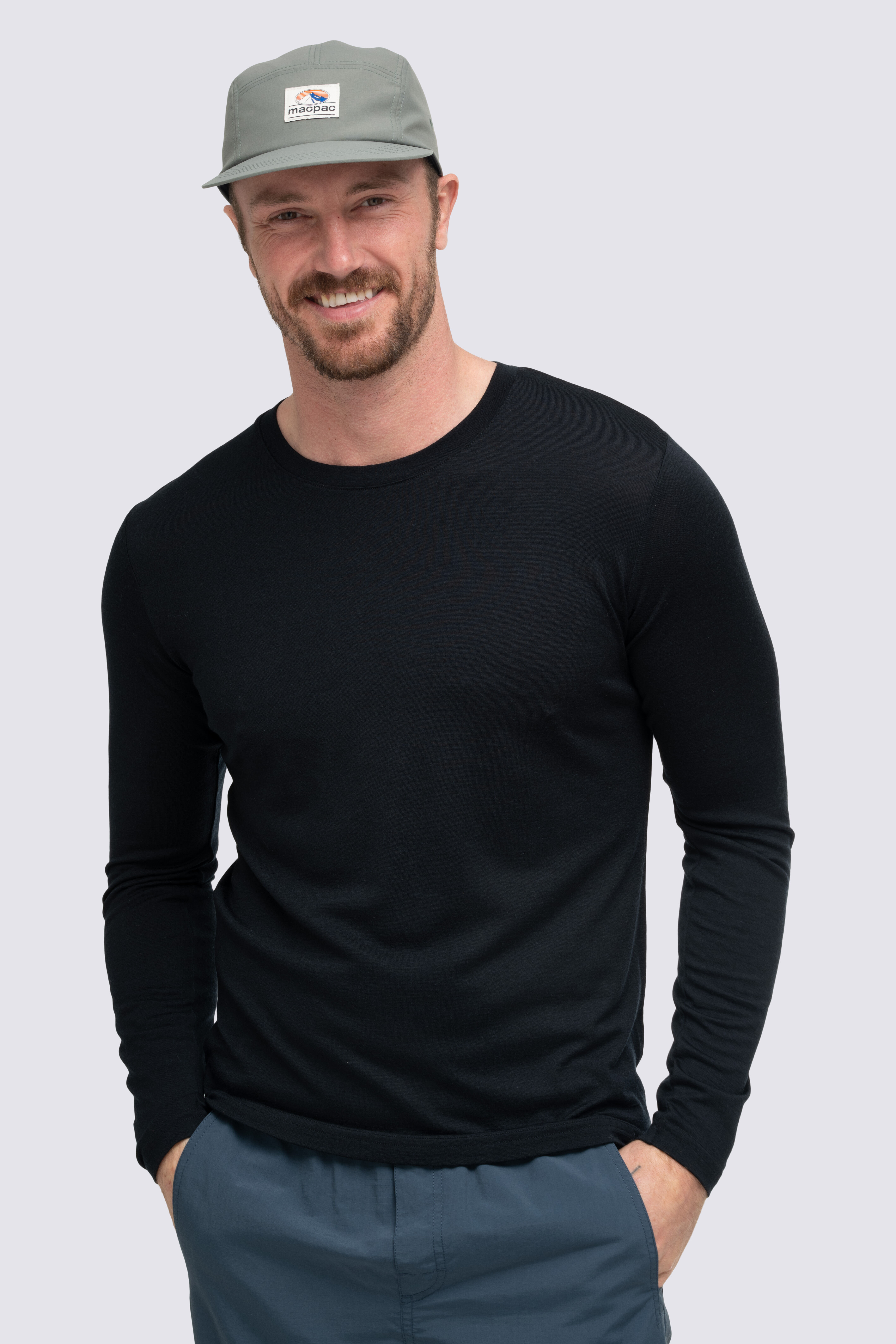 Macpac Men's Lyell 180 Merino Long Sleeve T-Shirt | Macpac