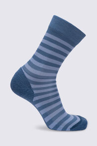 Macpac Footprint Sock, Copen Blue/Ashley Blue, hi-res