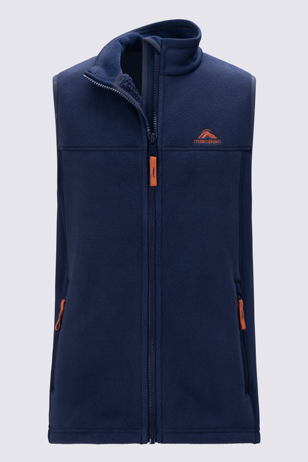 Macpac Kids' Mini Mountain Vest, Navy Iris, hi-res